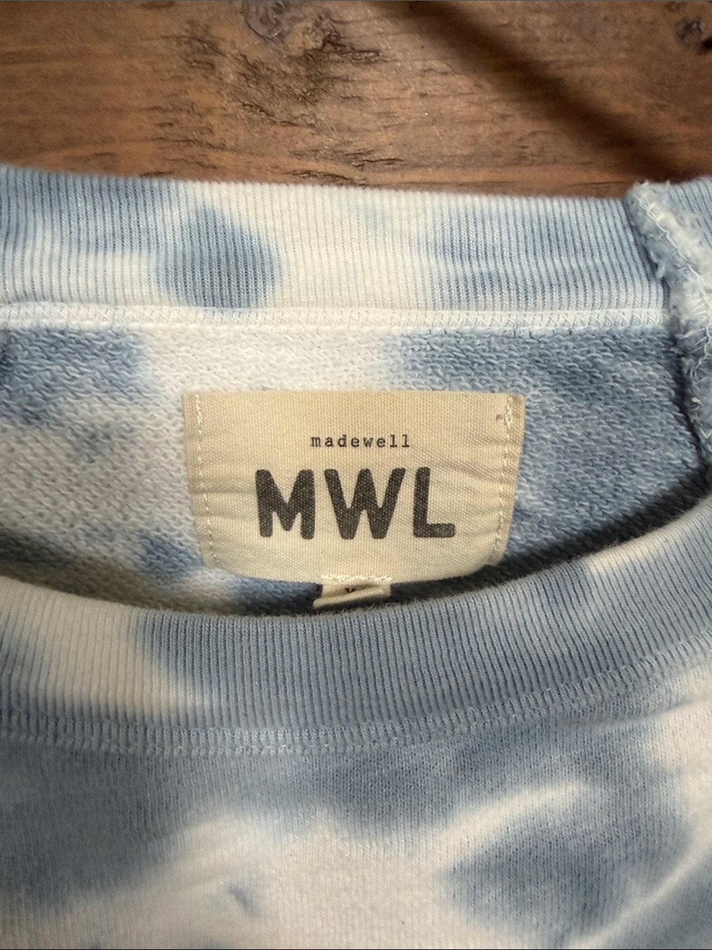 Madewell Tie-Dye Crewneck Sweatshirt - Picture 2 of 4